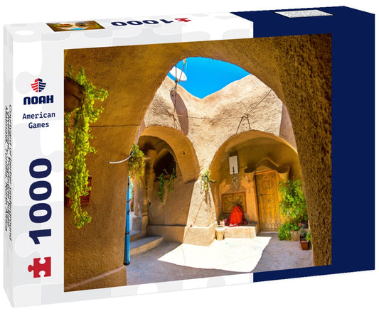 Noah Jigsaw Puzzle Courtyard of berber underground dwellings. Troglodyte house. Matmata, Tunisia, North Africa 1000 pieces