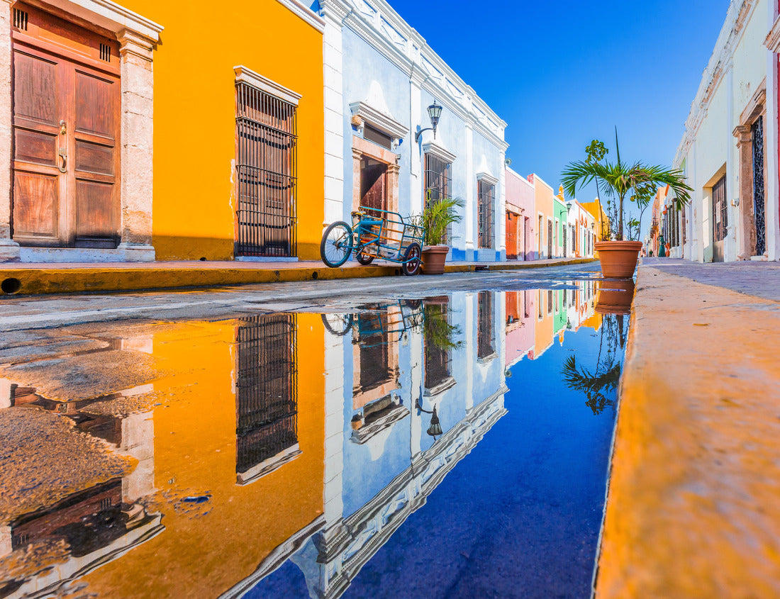 Noah Jigsaw Puzzle Campeche, Mexico. Street in the old town of San Francisco de Campeche 1000 pieces