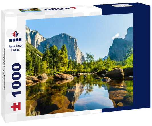 Noah Jigsaw Puzzle Beautiful lake in Yosemite National Park 1000 pieces