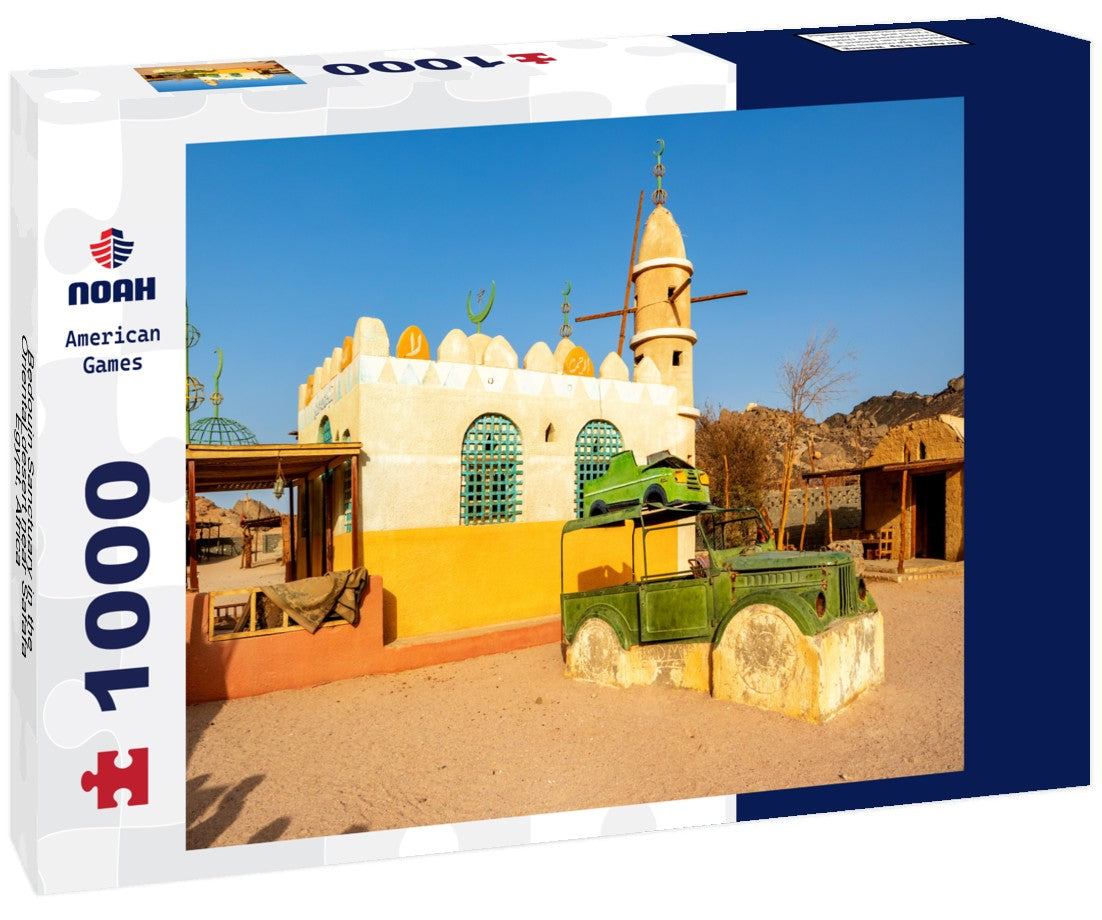 Noah Jigsaw Puzzle Bedouin Sanctuary in the Oriental desert near Safafa, Egypt, Africa 1000 pieces