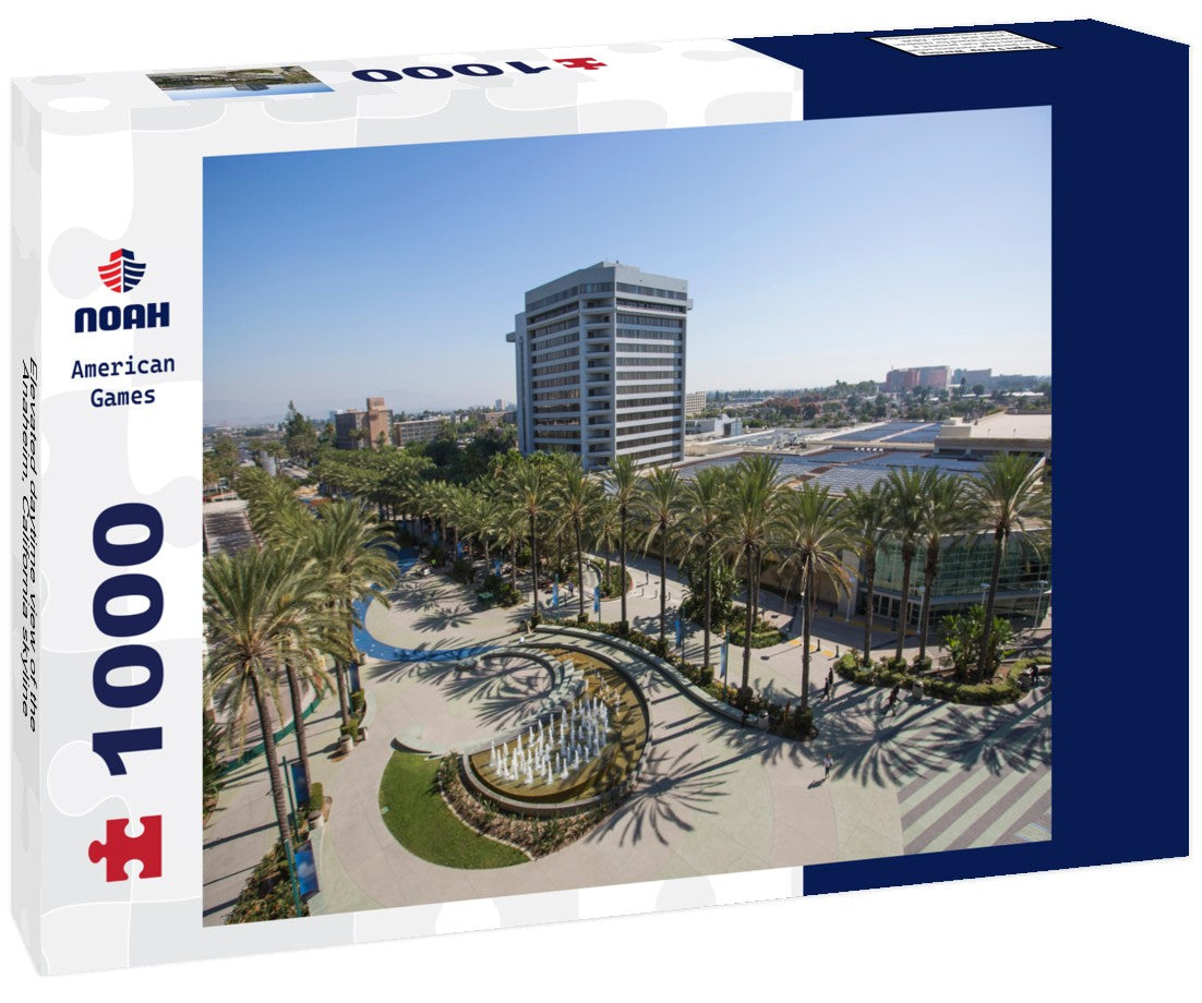 Noah Jigsaw Puzzle Elevated daytime view of the Anaheim, California skyline 1000 pieces
