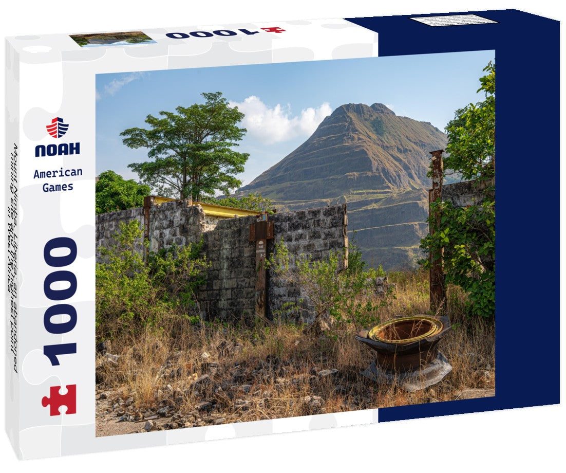 Noah Jigsaw Puzzle Mount Nimba, Liberia: an abandoned mining site and the highest point in West Africa 1000 pieces