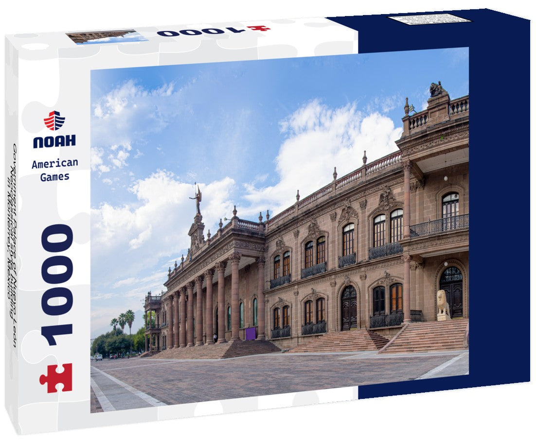 Noah Jigsaw Puzzle Government Palace of Nuevo León, Neoclassical style building, in Monterrey, Mexico 1000 pieces
