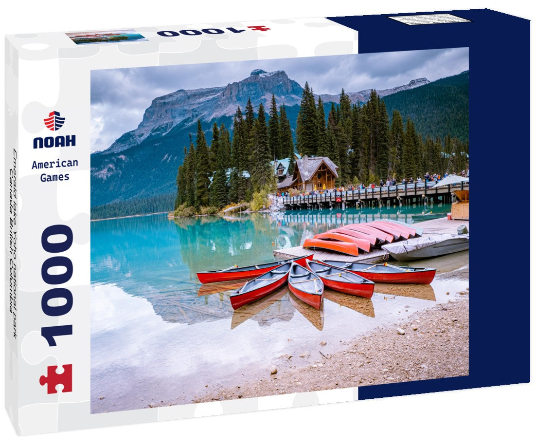 Noah Jigsaw Puzzle Emerald lake Yoho national park Canada British Colombia 1000 pieces