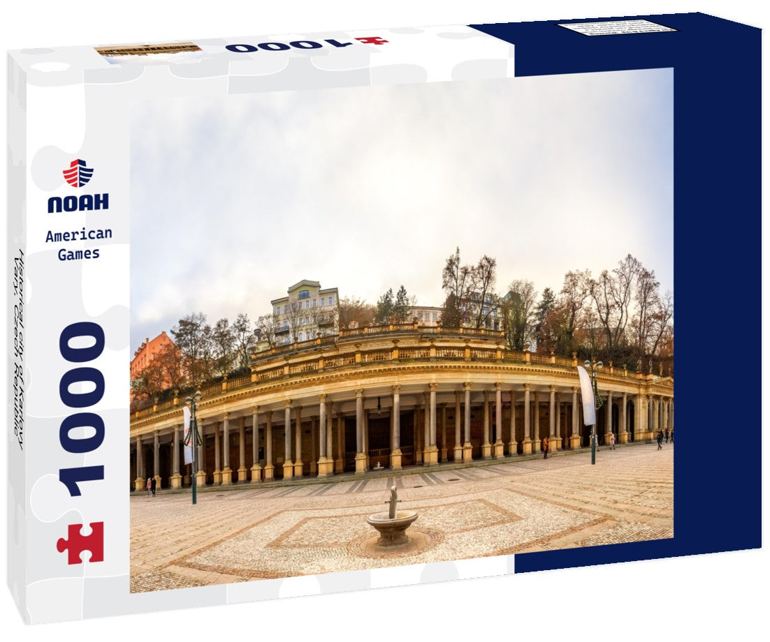 Noah Jigsaw Puzzle Historical city of Karlovy Vary, Czech Republic 1000 pieces