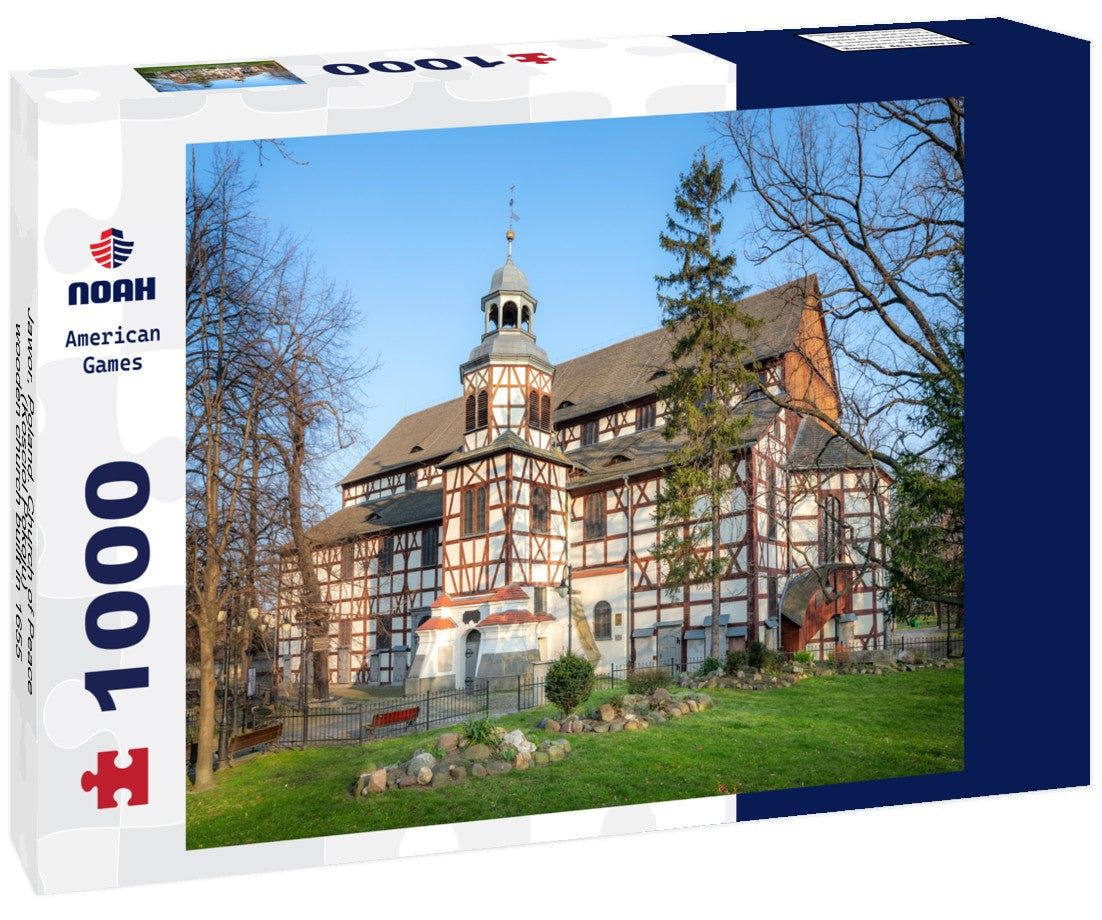 Noah Jigsaw Puzzle Jawor, Poland. Church of Peace (Kosciol Pokoju) - wooden church built in 1655 1000 pieces