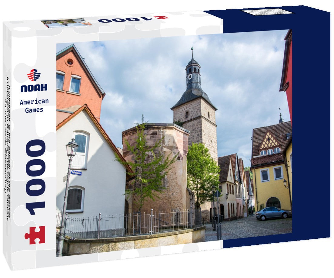 Noah Jigsaw Puzzle Kulmbach is the capital of the district Kulmbach in Bavaria. The city is famous for the castle Plassenburg. 1000 pieces