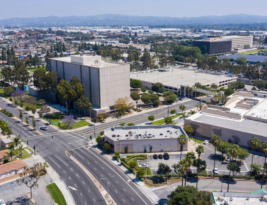 Noah Jigsaw Puzzle Daytime view of Norwalk, California civic center 1000 pieces