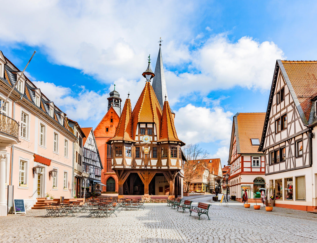 Noah Jigsaw Puzzle Historic town hall of Michelstadt in Germany 1000 pieces
