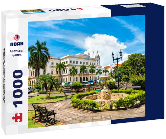 Noah Jigsaw Puzzle National Theater of Panama in Casco Antiguo, Panama City 1000 pieces