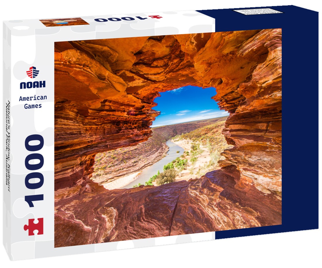 Noah Jigsaw Puzzle Nature's Window, Kalbarri National Park, Australia 1000 pieces