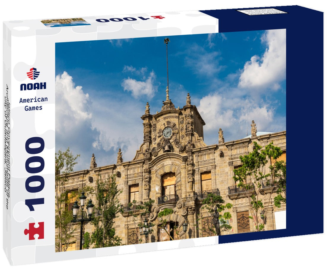 Noah Jigsaw Puzzle Jalisco Government Palace. Architecture and Monuments of the city of Guadalajara, Jalisco, Mexico 1000 pieces