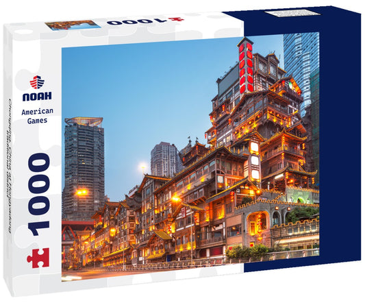 Noah Jigsaw Puzzle Chongqing, China at Hongyadong traditional district 1000 pieces
