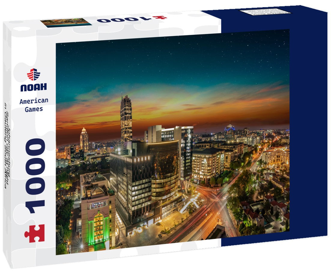 Noah Jigsaw Puzzle Johannesburg-Sandton city at night in Gauteng South Africa 1000 pieces
