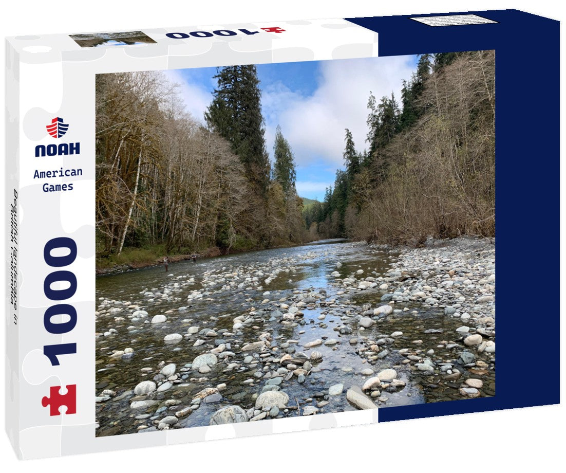 Noah Jigsaw Puzzle Beautiful landscape in British Columbia 1000 pieces