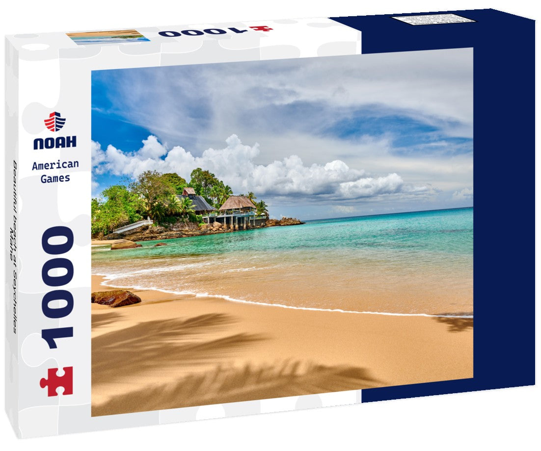 Noah Jigsaw Puzzle Beautiful beach at Seychelles, Mahe 1000 pieces