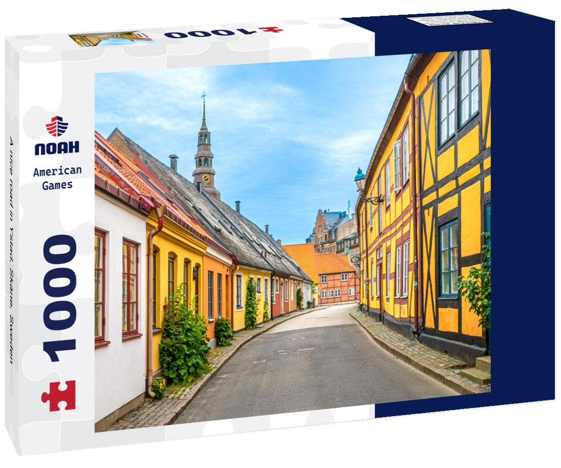 Noah Jigsaw Puzzle A nice road in Ystad, Skåne, Sweden 1000 pieces