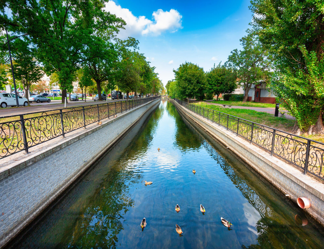 Noah Jigsaw Puzzle Beautiful landscape of the Radunia channel in Pruszcz Gdanski, Poland 1000 pieces