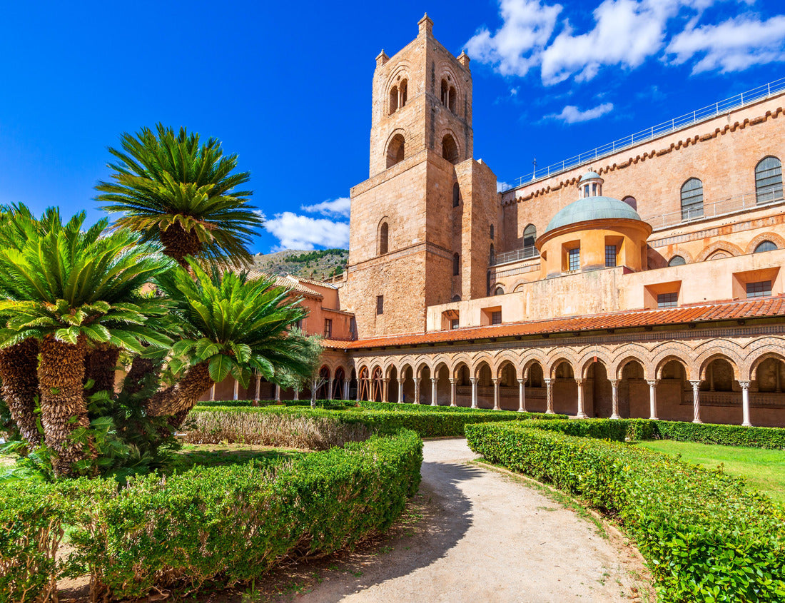 Noah Jigsaw Puzzle Monreale, Palermo. Norman-Byzantine cathedral in Sicily, Italy overlooking the city of Palermo 1000 pieces
