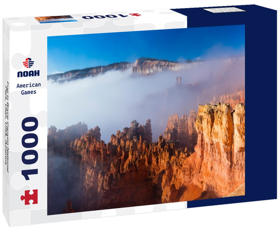 Noah Jigsaw Puzzle Fog in Bryce Canyon National Park, Utah, USA, America 1000 pieces