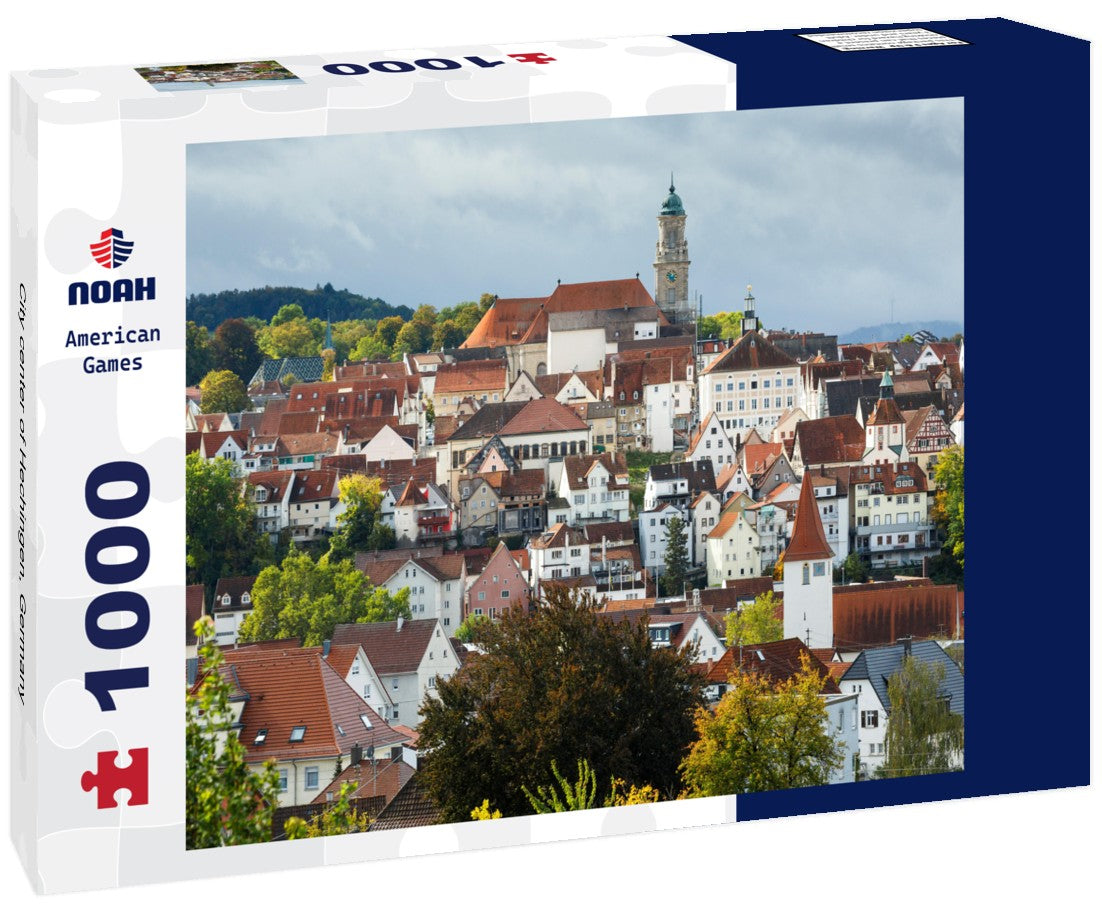 Noah Jigsaw Puzzle City center of Hechingen, Germany 1000 pieces