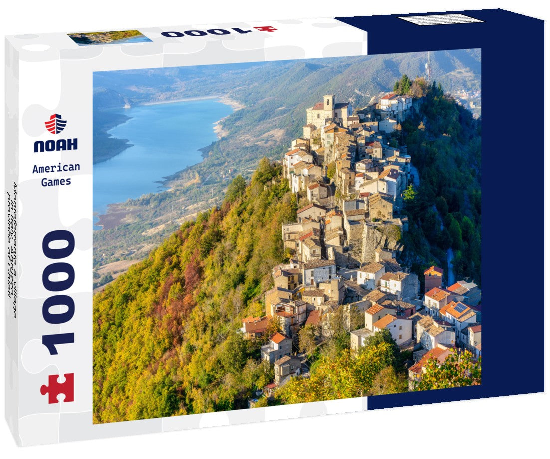 Noah Jigsaw Puzzle Monteferrante a village in Italy, Abruzzo, province of Chieti 1000 pieces