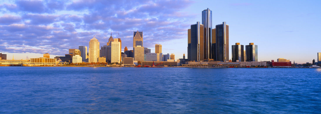 Noah Jigsaw Puzzle Detroit, Sunrise, Michigan panorama 1000 pieces