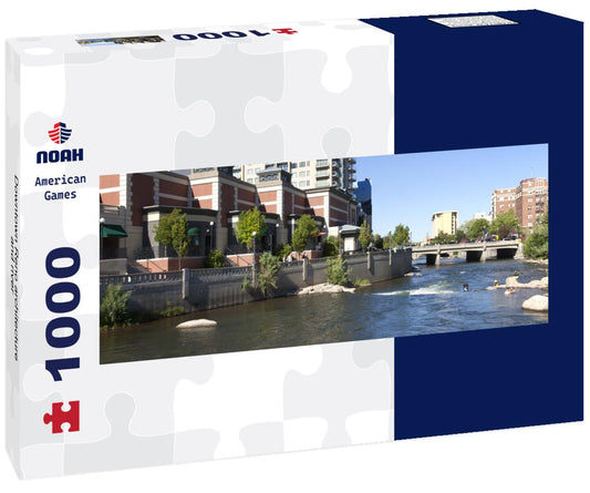 Noah Jigsaw Puzzle Downtown Reno architecture and river panorama 1000 pieces