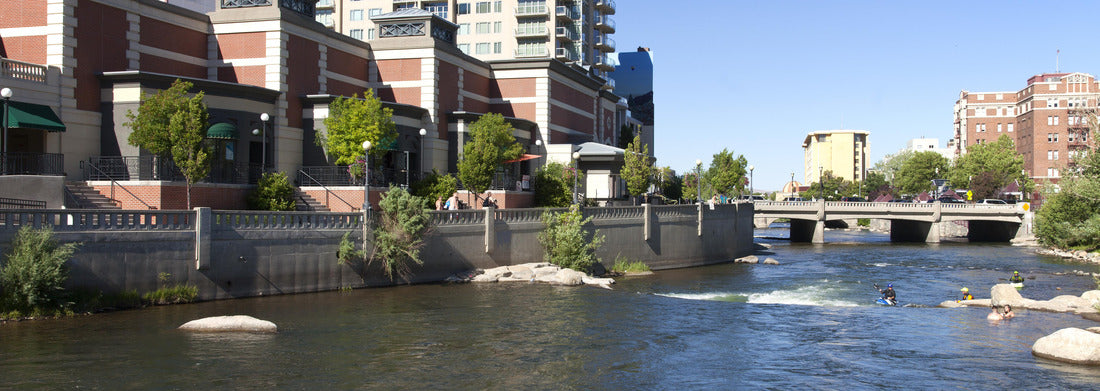 Noah Jigsaw Puzzle Downtown Reno architecture and river panorama 1000 pieces