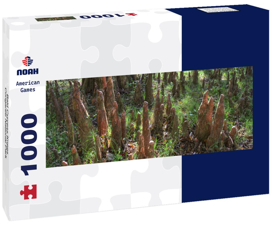 Noah Jigsaw Puzzle Bald Cypress Knees, Congaree National Park panorama 1000 pieces