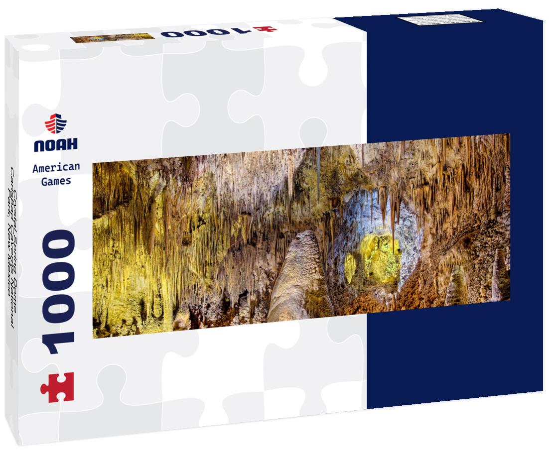 Noah Jigsaw Puzzle Crystal Spring Dome, Carlsbad Caverns National Park, New Mexico panorama 1000 pieces