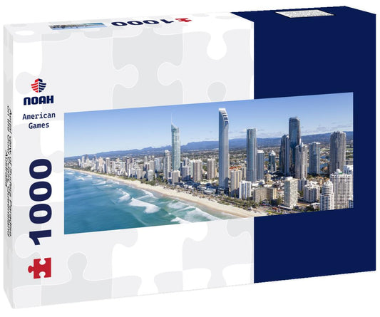 Noah Jigsaw Puzzle Aerial view of Surfers Paradise on the Gold Coast, Queensland, Australia panorama 1000 pieces