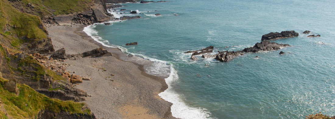 Noah Jigsaw Puzzle Bude beach at Compass Point North Cornwall England UK, a short walk from the main beach panorama 1000 pieces