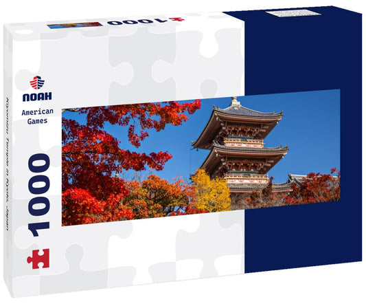 Noah Jigsaw Puzzle Kiyomizu Temple in Kyoto, Japan panorama 1000 pieces
