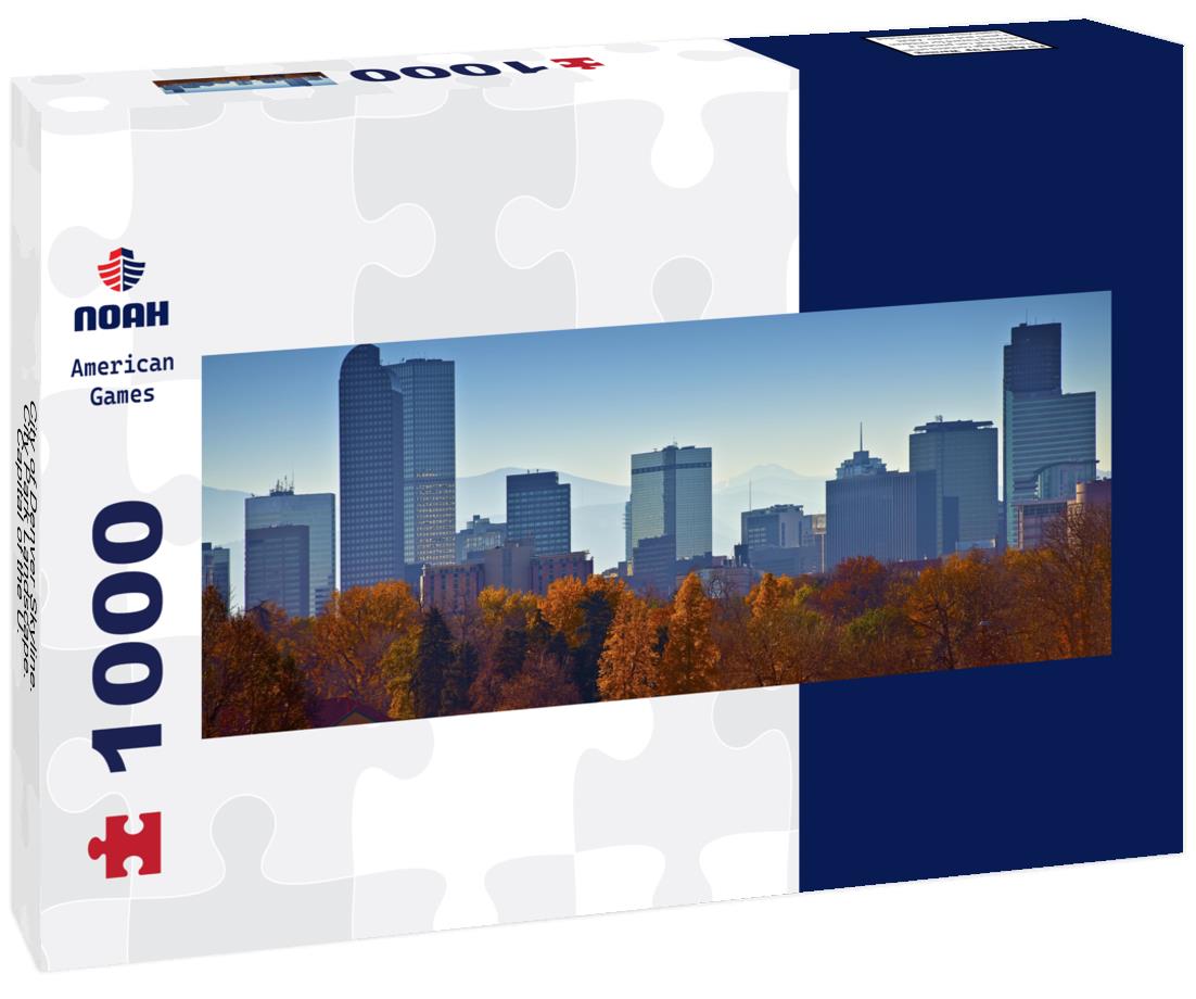 Noah Jigsaw Puzzle City of Denver Skyline. City Park Landscape. Capital of the U.S. State of Colorado panorama 1000 pieces