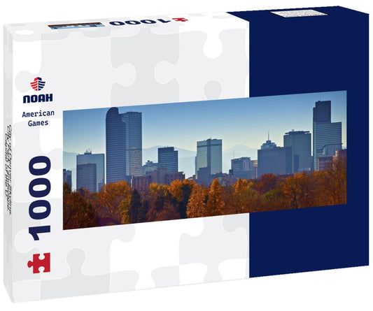 Noah Jigsaw Puzzle City of Denver Skyline. City Park Landscape. Capital of the U.S. State of Colorado panorama 1000 pieces