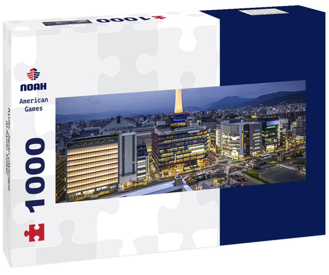 Noah Jigsaw Puzzle Kyoto, Japan cityscape at Kyoto Tower panorama 1000 pieces