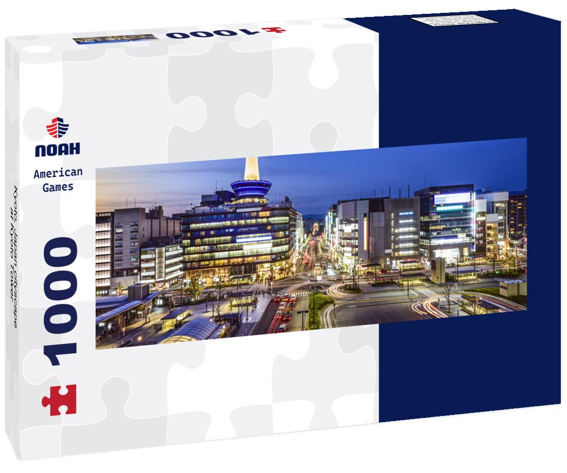 Noah Jigsaw Puzzle Kyoto, Japan cityscape at Kyoto Tower panorama 1000 pieces