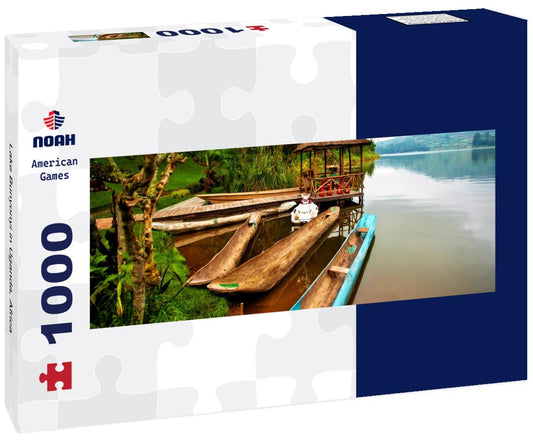 Noah Jigsaw Puzzle Lake Bunyonyi in Uganda, Africa panorama 1000 pieces