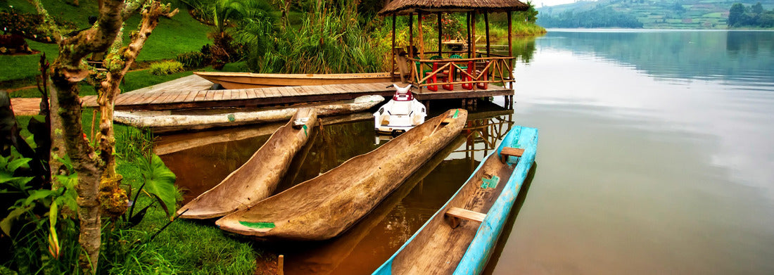 Noah Jigsaw Puzzle Lake Bunyonyi in Uganda, Africa panorama 1000 pieces