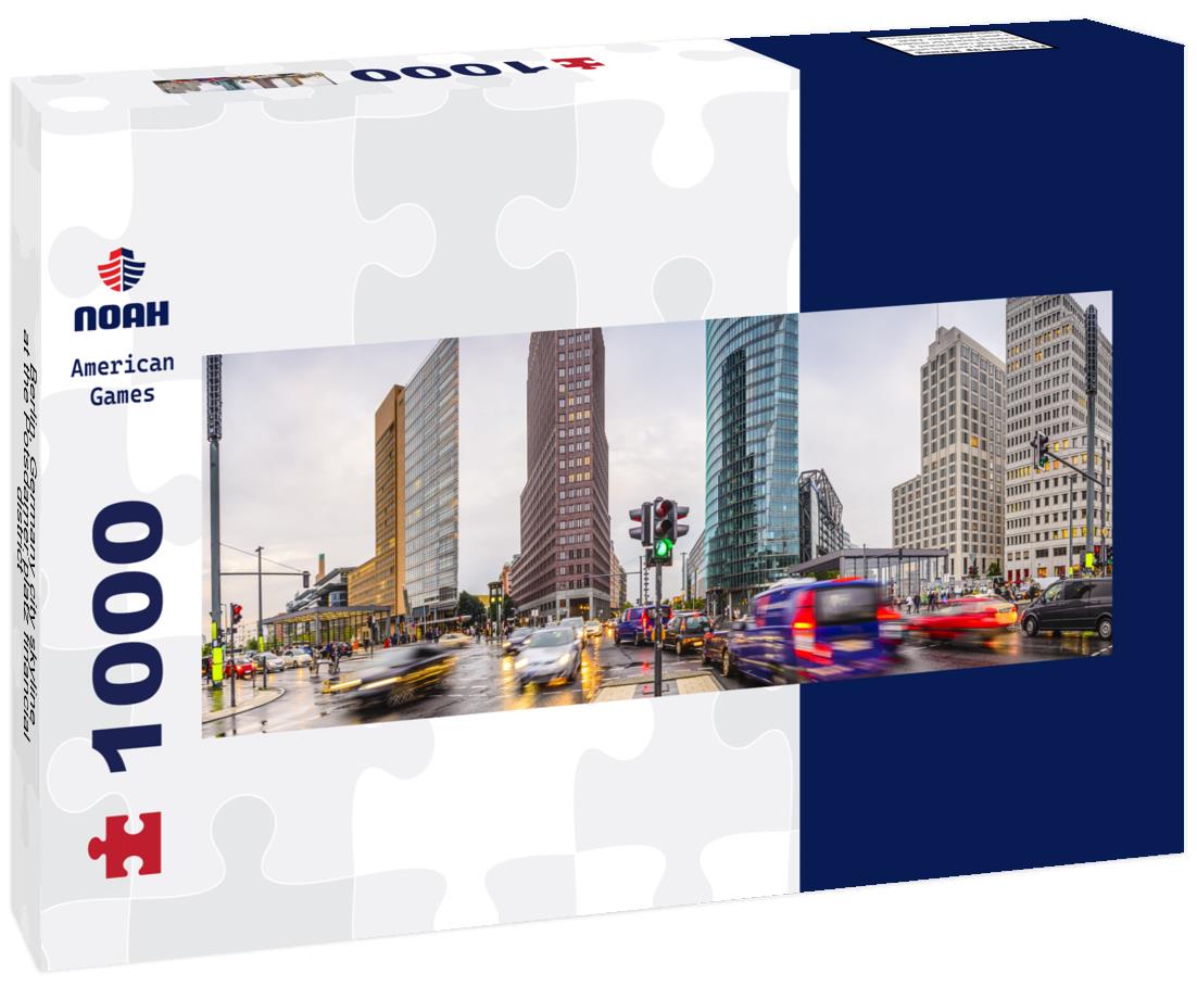 Noah Jigsaw Puzzle Berlin, Germany city skyline at the Potsdamer platz financial district panorama 1000 pieces