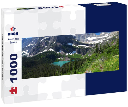 Noah Jigsaw Puzzle Glacier National Park in Montana panorama 1000 pieces