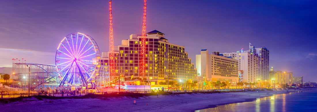 Noah Jigsaw Puzzle Daytona Beach, Florida, USA beachfront resorts skyline panorama 1000 pieces