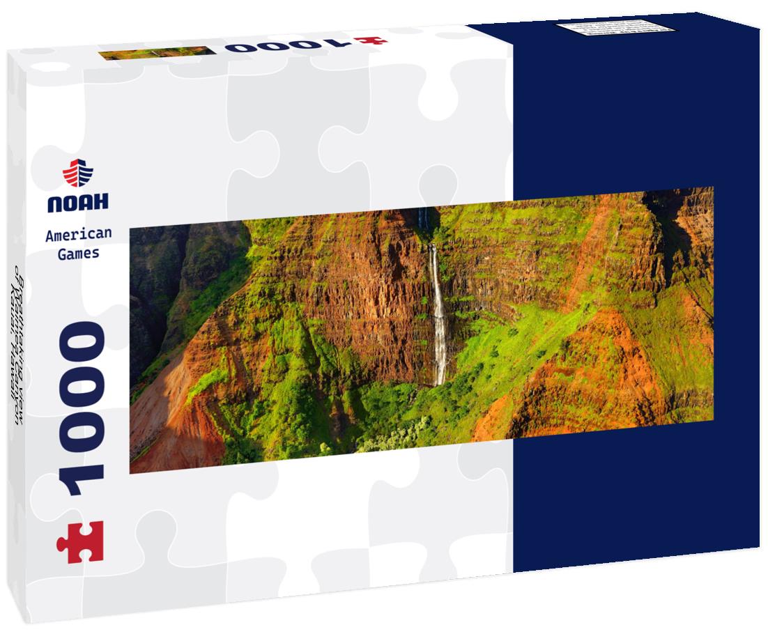 Noah Jigsaw Puzzle Breathtaking view of Waimea Canyon, Kauai, Hawaii panorama 1000 pieces