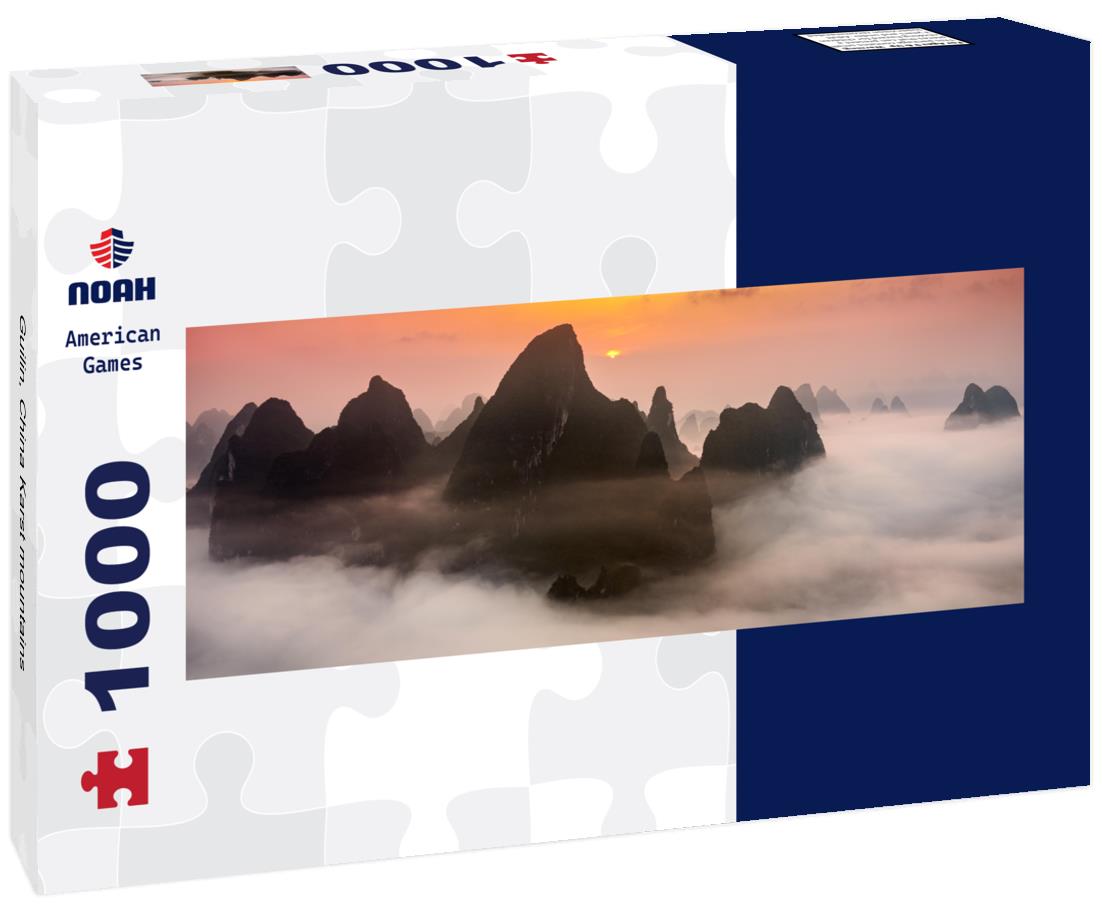 Noah Jigsaw Puzzle Guilin, China Karst mountains panorama 1000 pieces