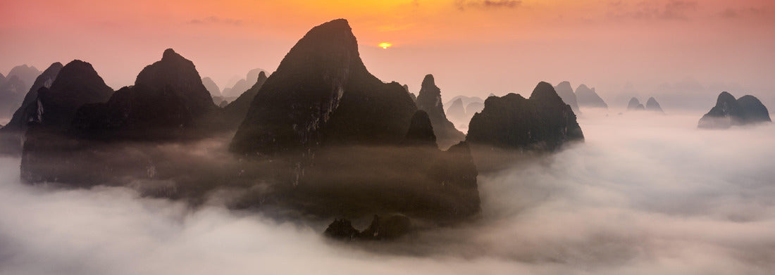 Noah Jigsaw Puzzle Guilin, China Karst mountains panorama 1000 pieces