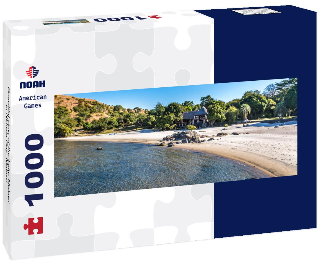 Noah Jigsaw Puzzle Beautiful view of the Lake Malawi in Nkhata Bay, Malawi panorama 1000 pieces