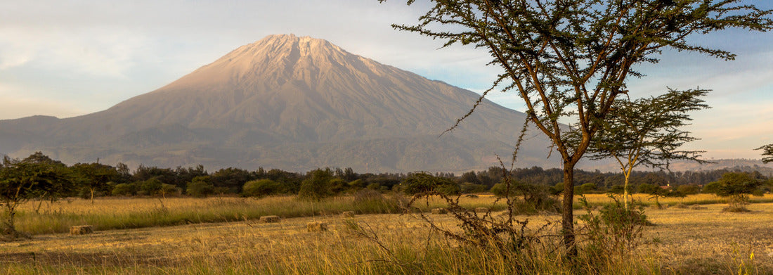 Noah Jigsaw Puzzle Beautiful view of Meru Mountain in Arusha, Northern Tanzania, Africa panorama 1000 pieces
