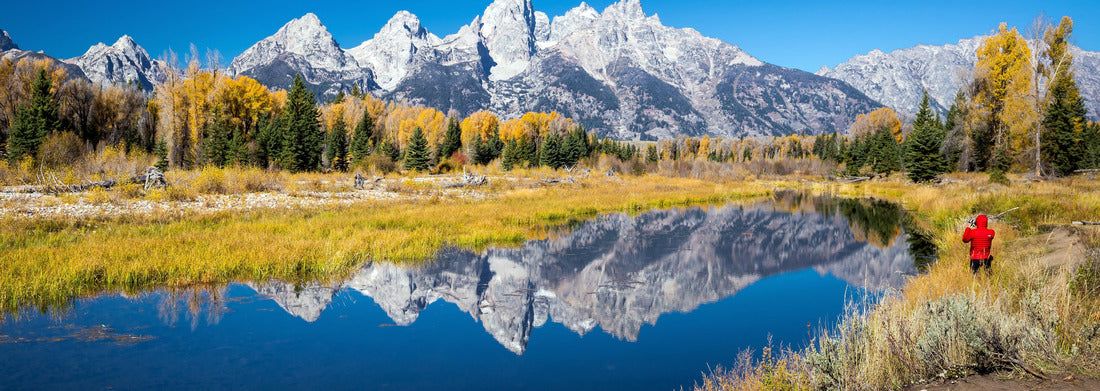 Noah Jigsaw Puzzle Grand Teton National Park in autumn in Wyoming USA panorama 1000 pieces