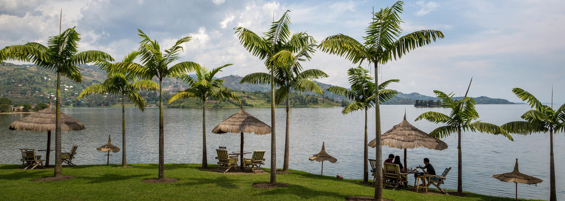 Noah Jigsaw Puzzle Beautiful landscape on the edge of lake Kivu in Rwanda, East Africa panorama 1000 pieces